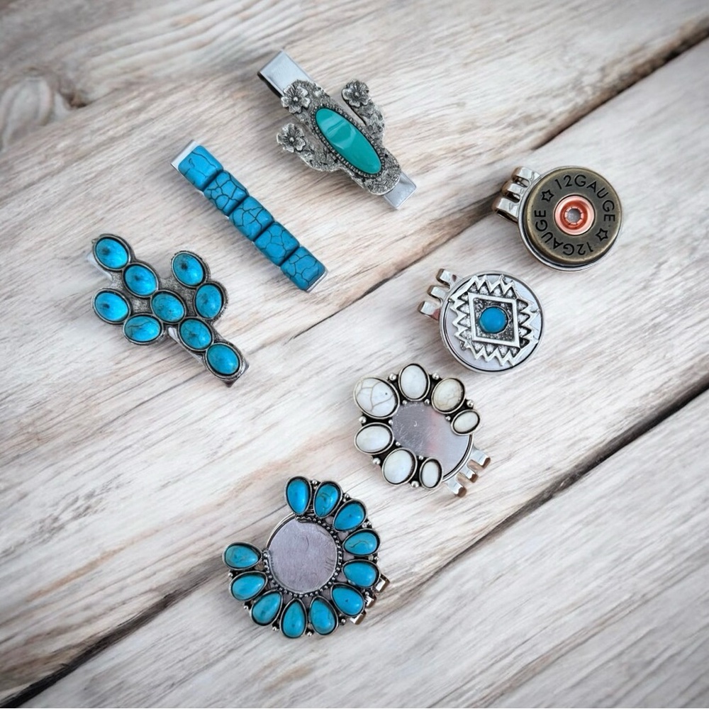 HANDCRAFTED Hat Clips (Brim Clips) Accessory - Picture 4 of 7